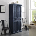 Distressed Navy Pantry F963