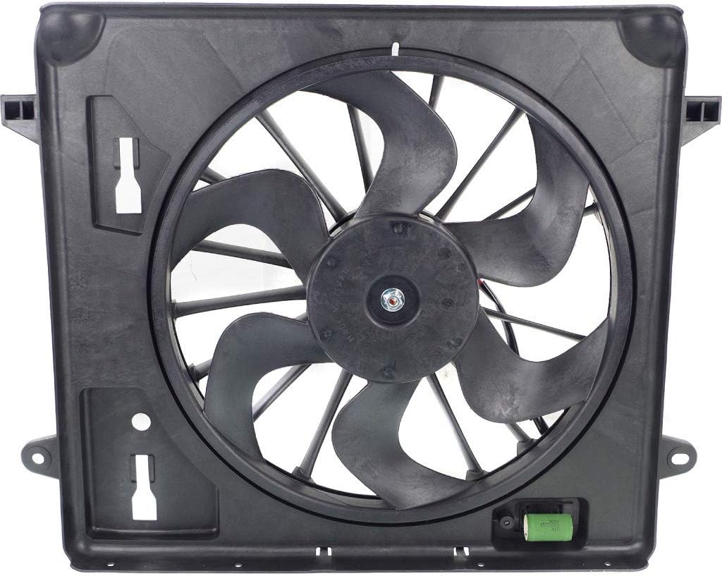 Radiator Fan for Jeep Wrangler JK 2007-2011 J989