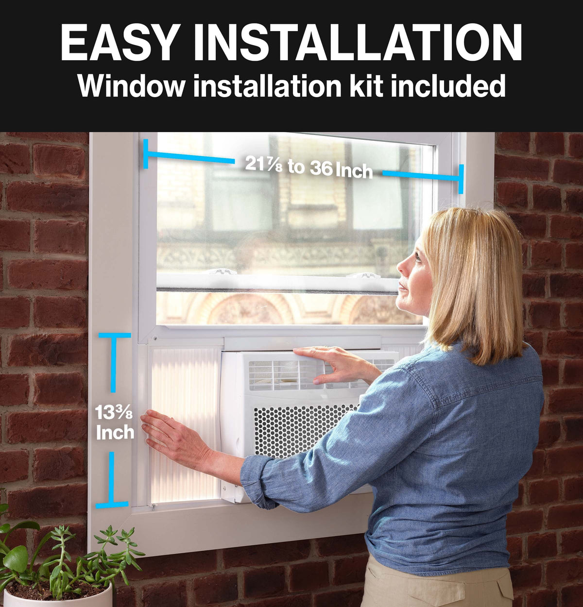 6,000 BTU Window Air Conditioner E8737