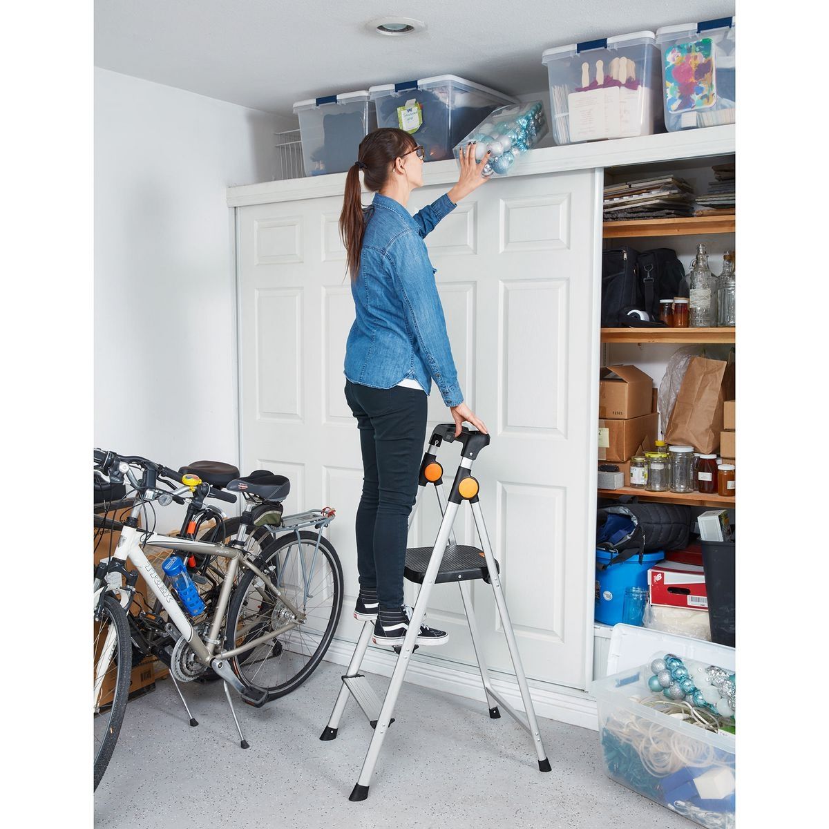 3-Step Aluminum Step Stool P864