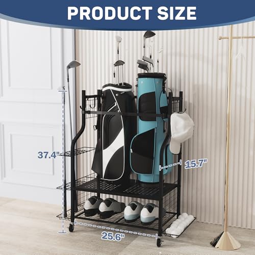 Extra Large Golf Bag Storage Rack P5254