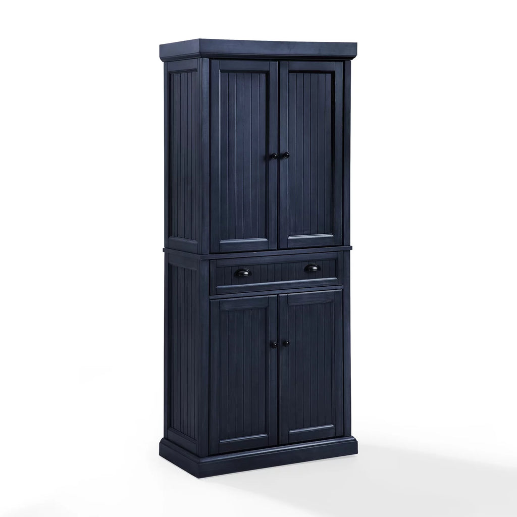 Distressed Navy Pantry F963