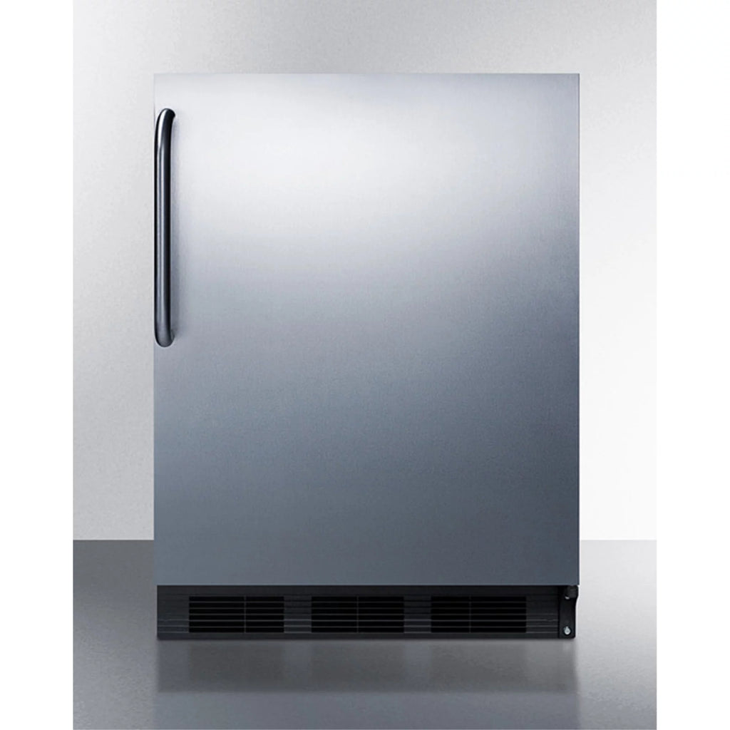 Undercounter Refrigerator-Freezer with Stainless Steel Exterior W479