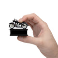 Mini Black & Chrome Motorcycle Keepsake Urn B50636