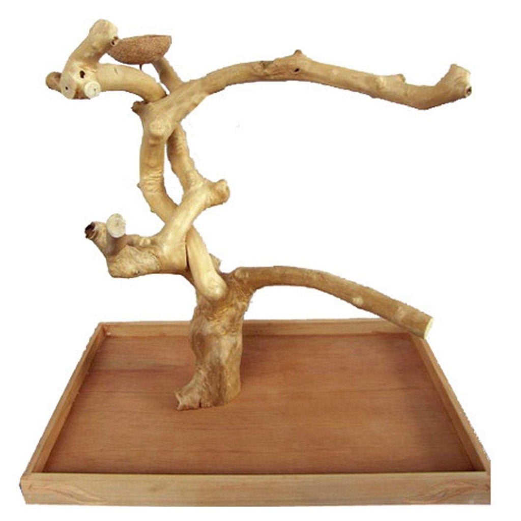 Java Wood Table Top Play Stand A3335