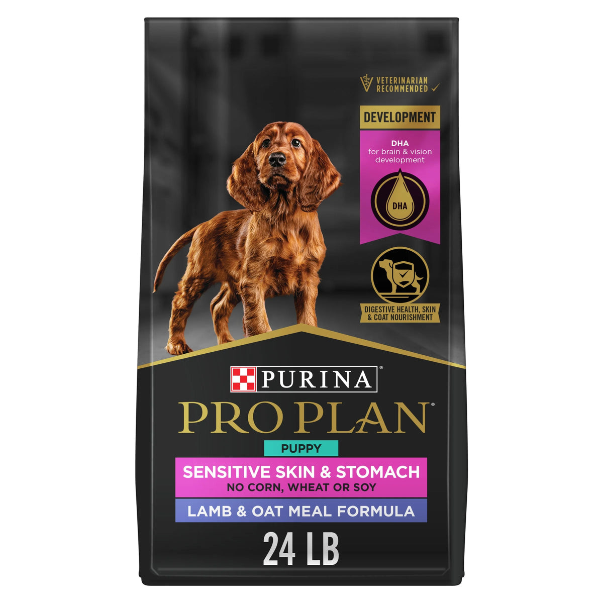 Sensitive Skin and Stomach Puppy Food Lamb and Oat Meal 24 lb. Bag M390074