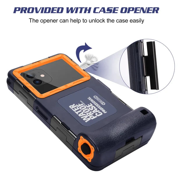 Waterproof Protective Case for Phones Up to 6.9 Inch W10369