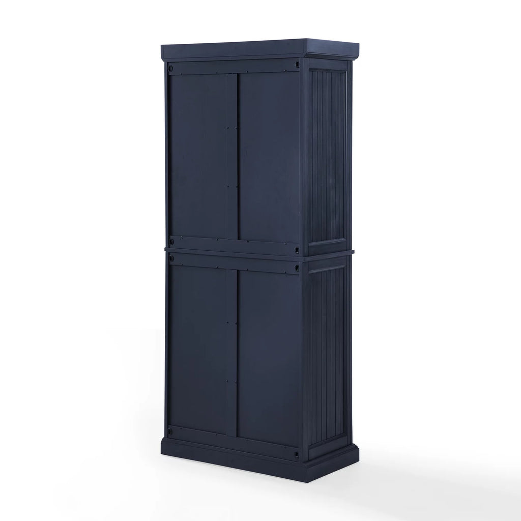 Distressed Navy Pantry F963