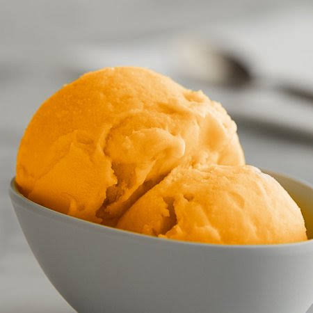 1 Gallon Orange Cream Water Ice Base - 4/Case X186
