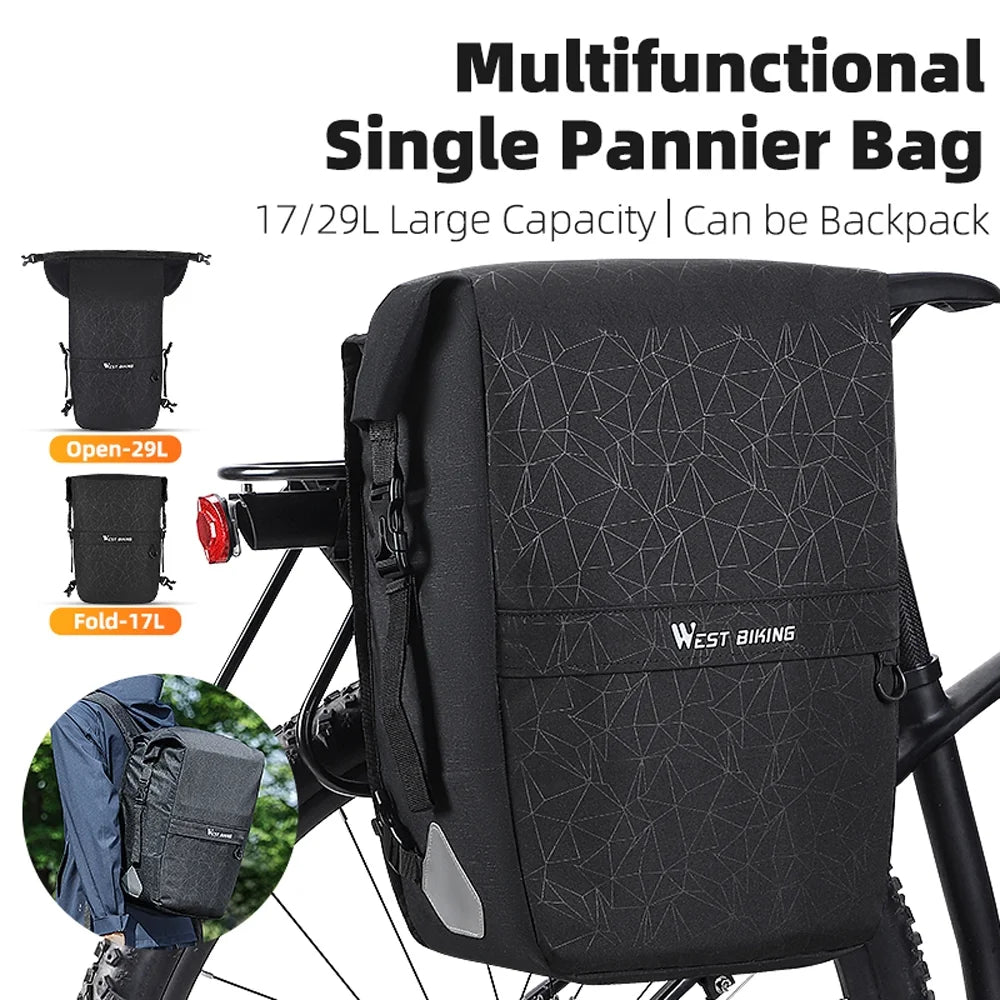 Expandable Bike Rear Storage Bag O349040