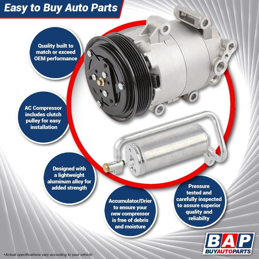 AC Compressor with A/C Drier C5360