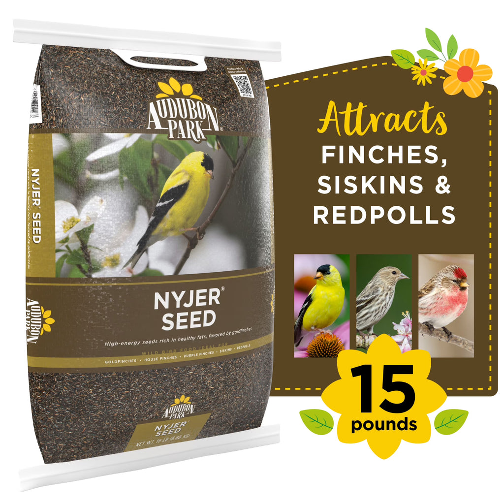 Nyjer Seed Wild Bird Food, 15 lb. Bag L9845