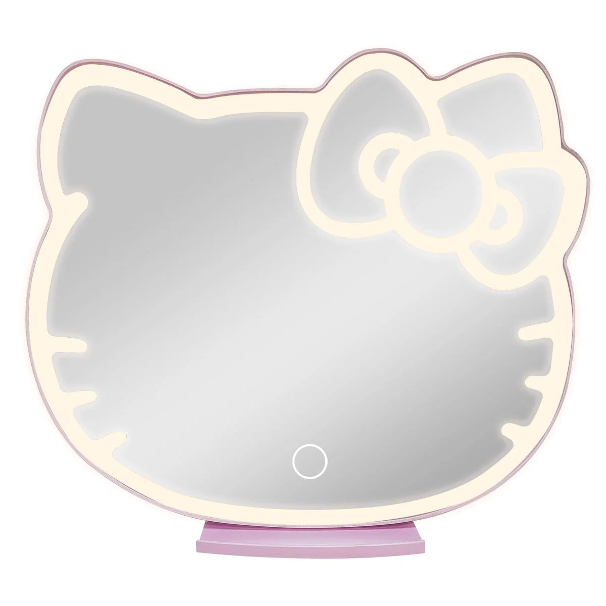 LED Table Mirror with Lights and Touch Sensor Switch J104554