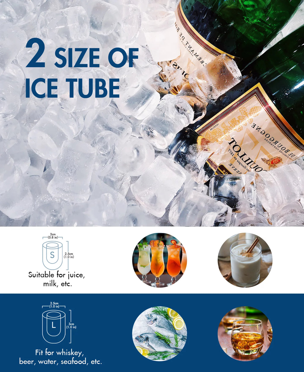 Portable Countertop Ice Maker 26lbs/Day T50396
