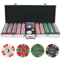 500 Chip Poker Set with Aluminum Case H503