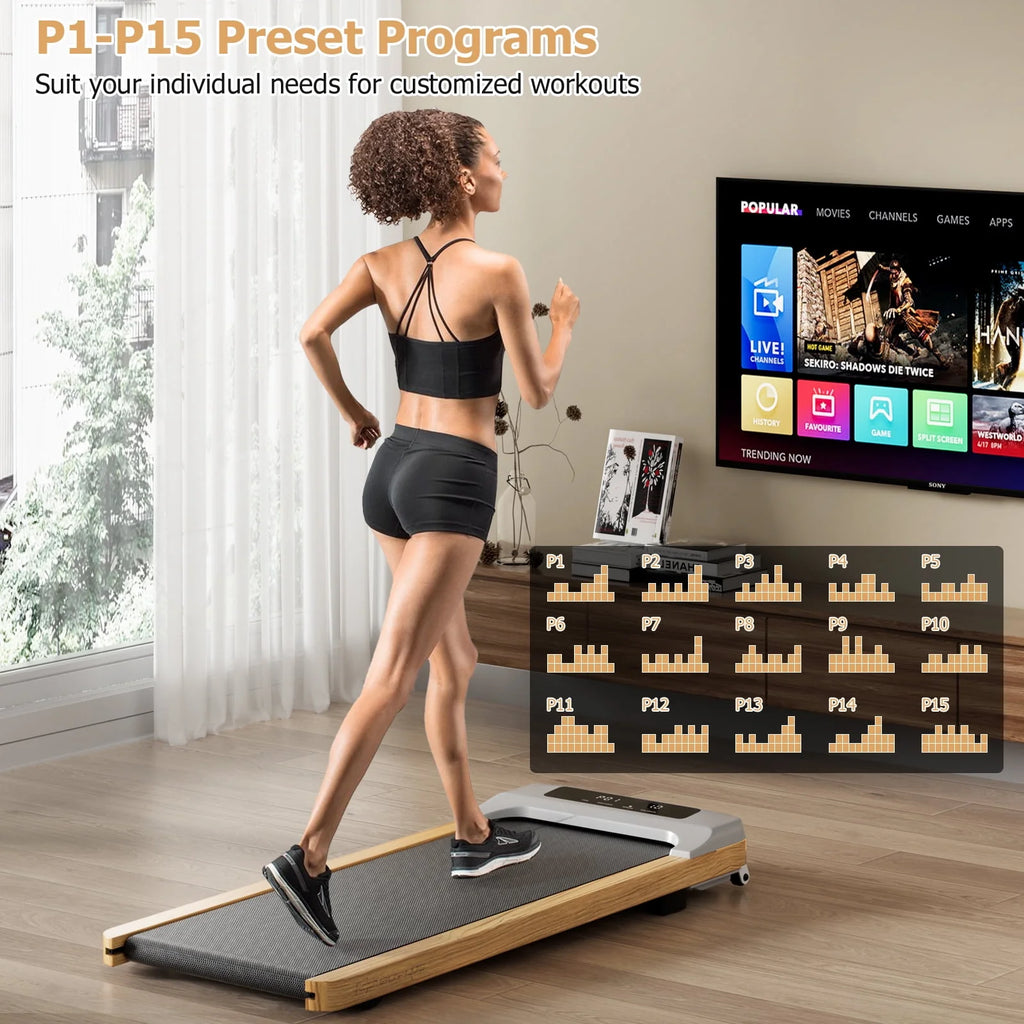Walking Pad Treadmill with Remote Control Q430412