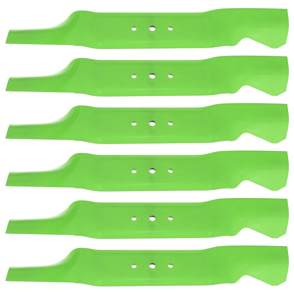 6 Pack 38 inch Green Lawn Mower Blade X275327