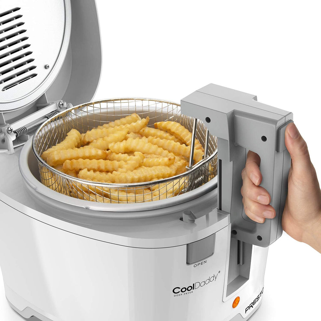 White Cool-touch Deep Fryer Pack of 2 M18406
