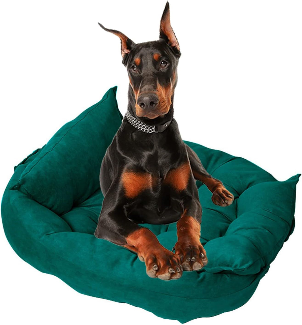 Green Foldable Washable Dog Sofa Bed E88648