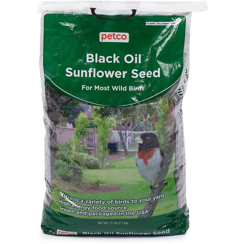 Black Oil Sunflower Seed Wild Bird Food H9274