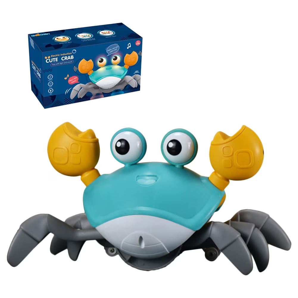 Crawling Crab Baby Toy with Sensor Obstacle Avoidance D41633