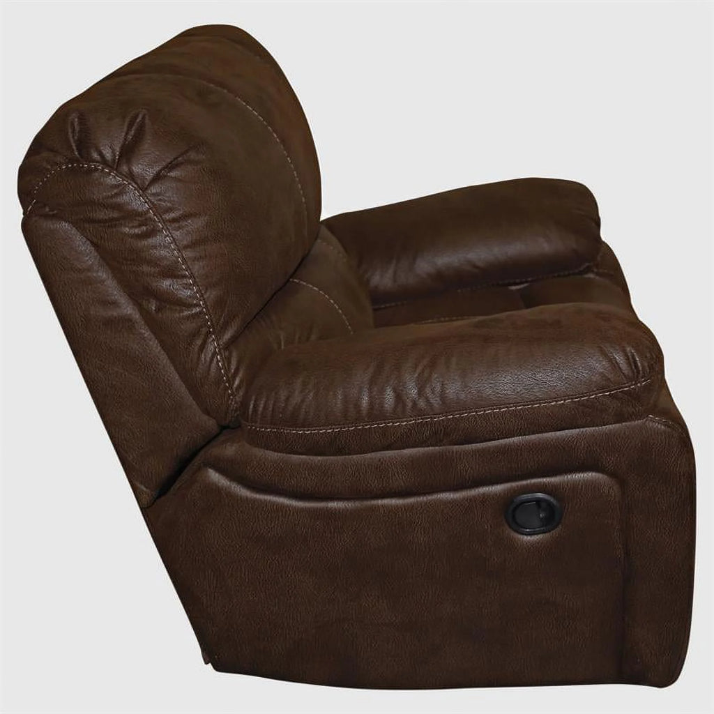 Brown Microfiber Recliner N3517