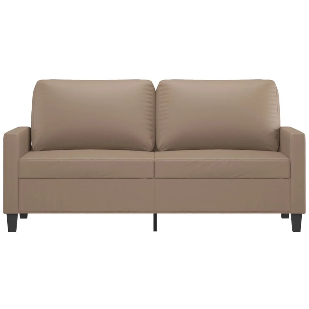 2-Seater Faux Leather Sofa Y5814