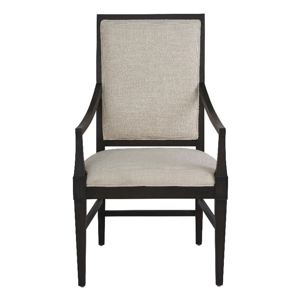 Set of 2 Wood Framed Upholstered Arm Chairs J470521