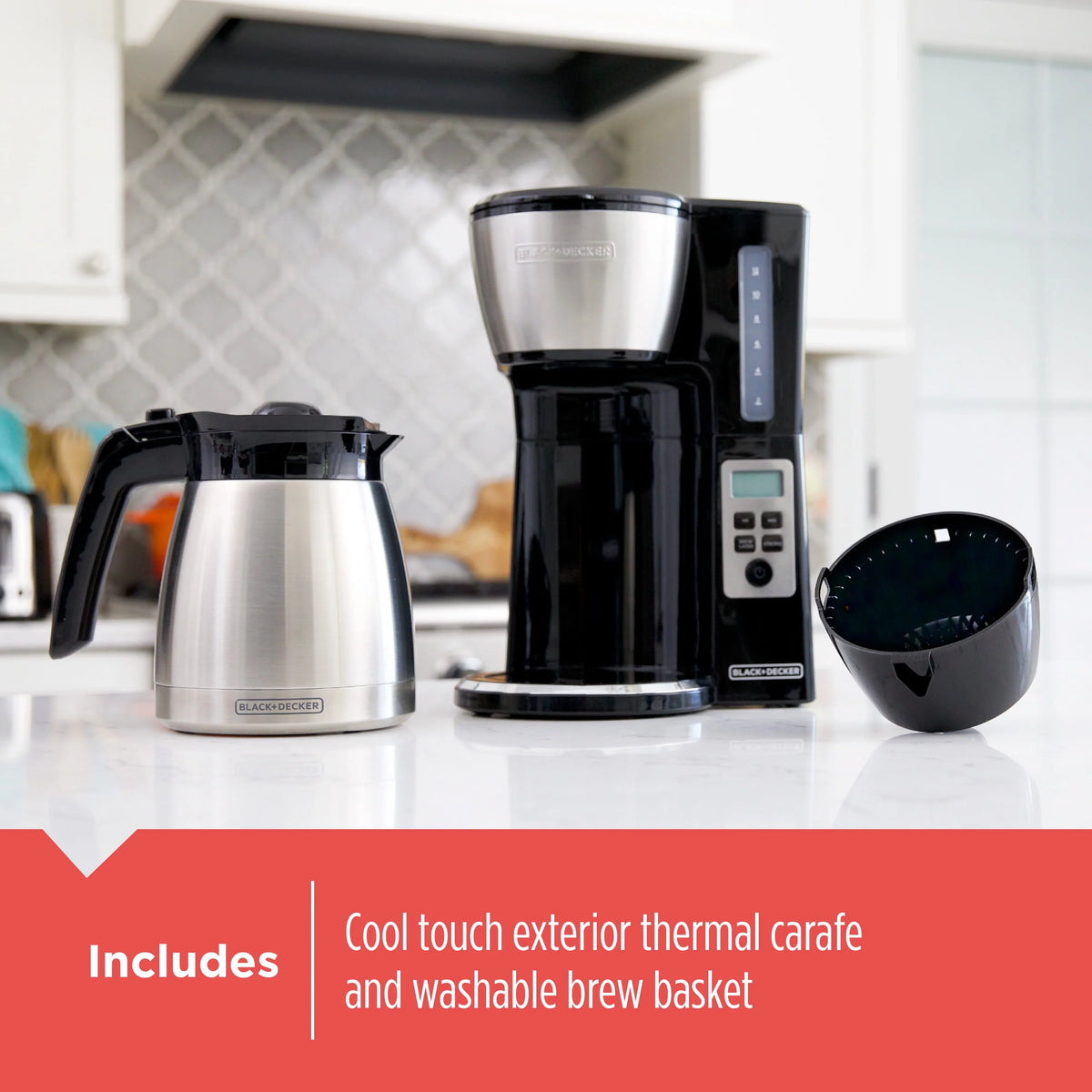 12-Cup Thermal Programmable Coffeemaker O82441